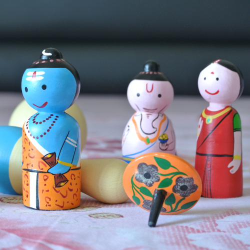 Indian peg dolls sales